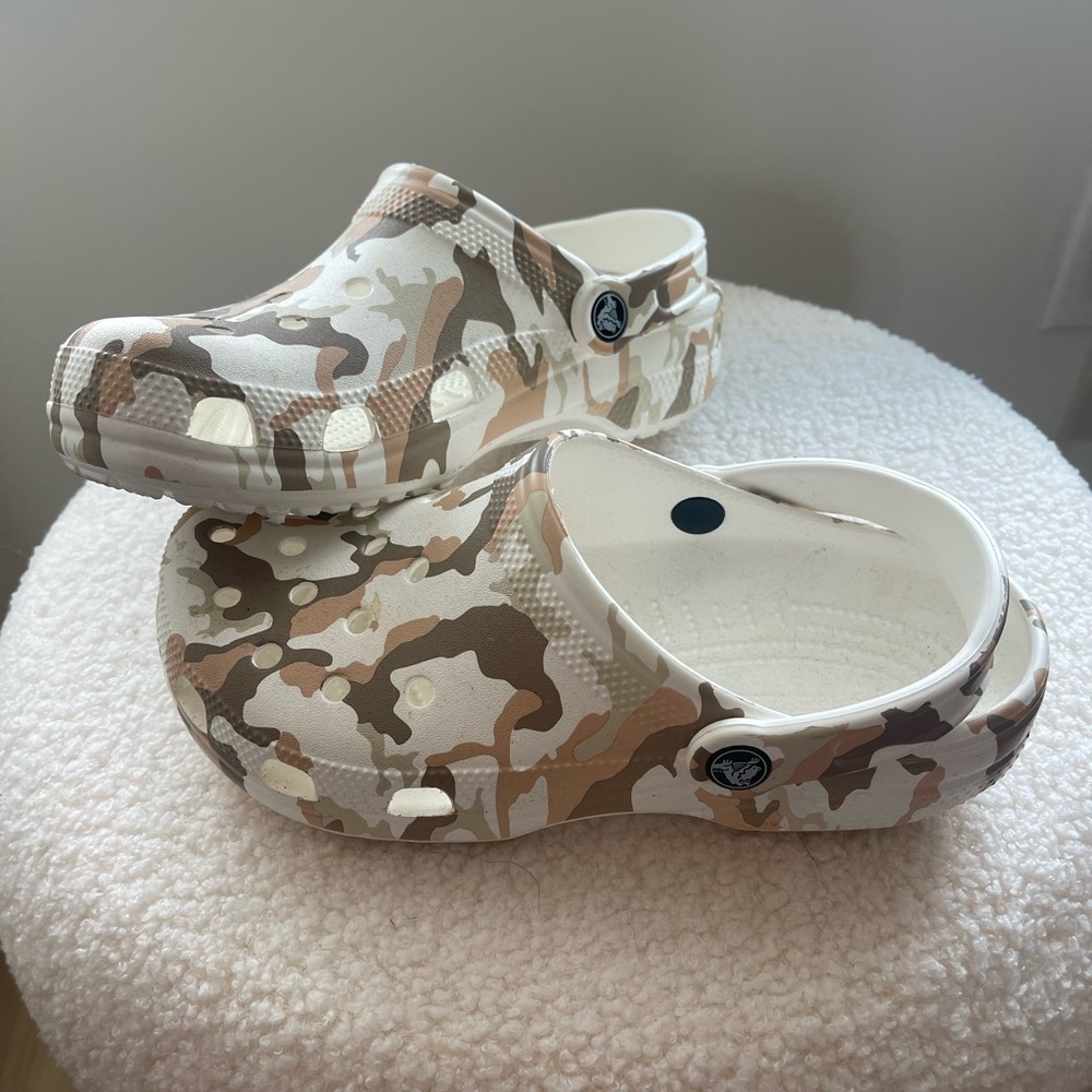 Camo Crocs